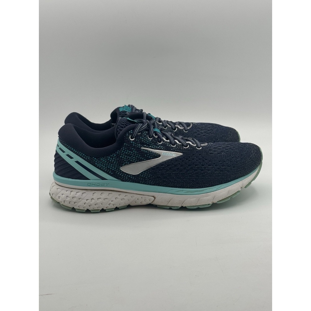 Brooks Ghost 11 Women's 9.5D Wide Blue Running‎ Shoes Sneakers 1202771D493